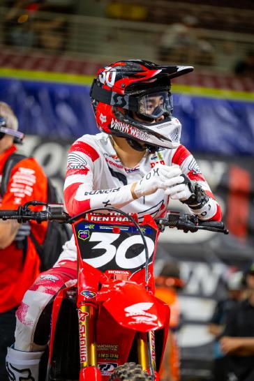 Honda HRC Progressive Controls SMX Playoffs After St. Louis Sweep