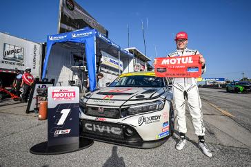 #93: MMG, Honda Civic FL5 TCR, TCR: Karl Wittmer, LP Montour, Motul Pole Award