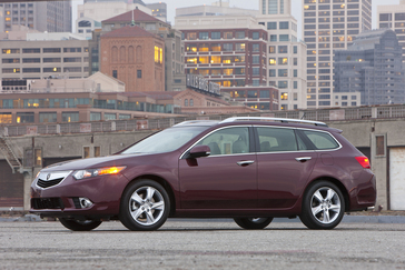 2011 TSX Sport Wagon (red).