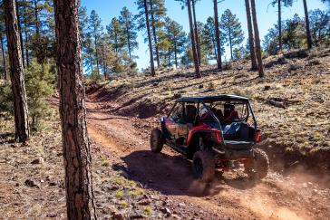 2022 Honda Talon 1000X-4FOXLiveValve action