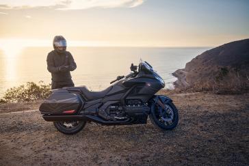 25 Honda Gold Wing Matte Black Metallic Lifestyle