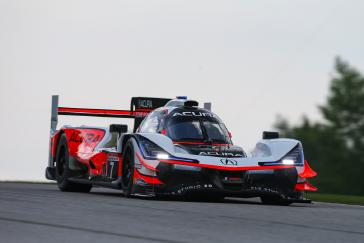 Acura Wins Wet & Wild Road America