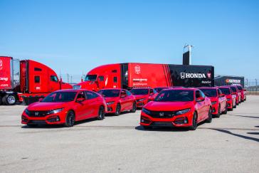 2020 Honda Civic Si at COTA