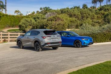 2025 Acura ADX A-Spec Advance AWD and 2026 Acura Integra A-Spec Tech 6MT