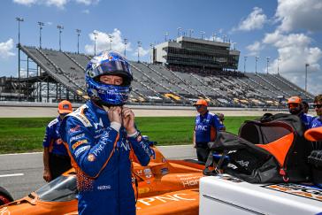 Kyle Kirkwood on pole for Honda at Nashville