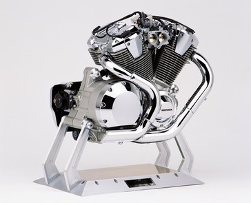 2002 Honda VTX engine.
