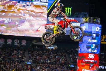 Jett Lawrence Earns His First Win of the Season, at Anaheim 2 SX