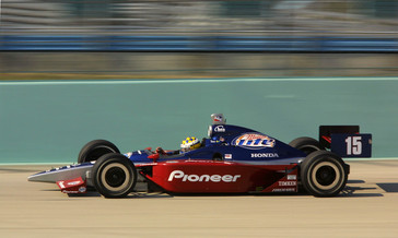 2003 IRL IndyCar Homestead, 2/28-3/2, 2003, Homestead Miami Speedway, USA. Kenny Brack. Copyright:  2003 Phillip Abbott, USA. LAT Photographic.
