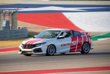 2020 Honda Civic Si at COTA