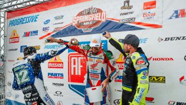Milestone Flat Track Victory for Honda