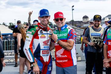 Milestone Flat Track Victory for Honda