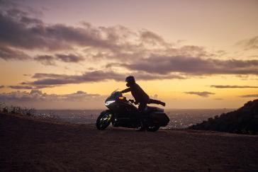 25 Honda Gold Wing Matte Black Metallic Lifestyle