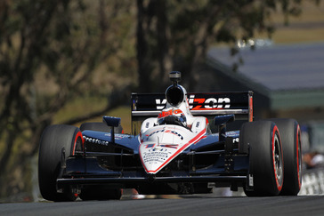 26-28 August, 2011, Sonoma, California USA.Will Power.(c)2011, Phillip Abbott.LAT Photo USA