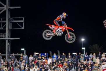 Career-Best Fourth-Place 250 Finish for Hymas at Daytona SX