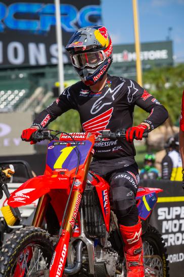 Jett Lawrence Earns His First Win of the Season, at Anaheim 2 SX