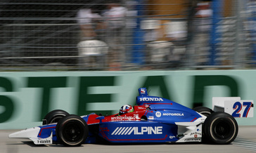 2003 IRL IndyCar Homestead, 2/28 - 3/2/2003, Homestead Miami Speedway, USA, Dario Franchitti. ©2003, Michael L. Levitt, USA LAT Photographic
