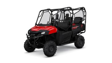 2025 Honda Pioneer 700-4 Hero Red