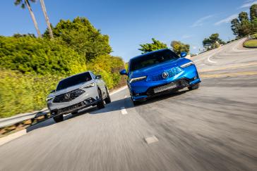 2025 Acura ADX A-Spec Advance AWD and 2026 Acura Integra A-Spec Tech 6MT