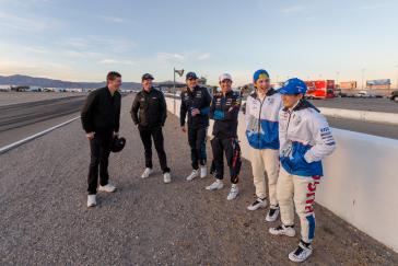 Prior to the 2024 Formula 1 Las Vegas Grand Prix, Honda, HRC and Acura gathered a collection of hybrid hero machines including the Acura ARX-06, Indycar, the Indycar hybrid-powered CR-V Hybrid Racer and the production Honda Civic Hybrid to celebrate the performance of Honda’s hybrid Power Unit (PU) technology as an important pillar of Honda’s automotive electrification strategy.
