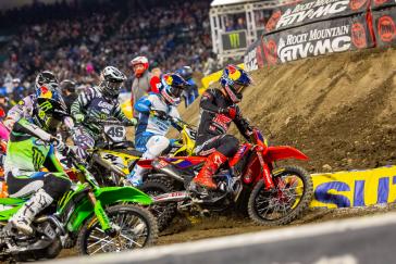 Jett Lawrence Earns His First Win of the Season, at Anaheim 2 SX
