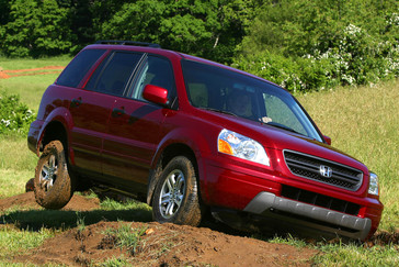 2003 Honda Pilot on Frame Twister.
