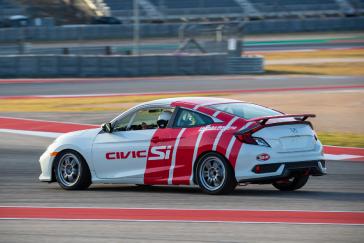 2020 Honda Civic Si at COTA