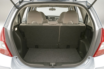 2007 Honda Fit interior.
