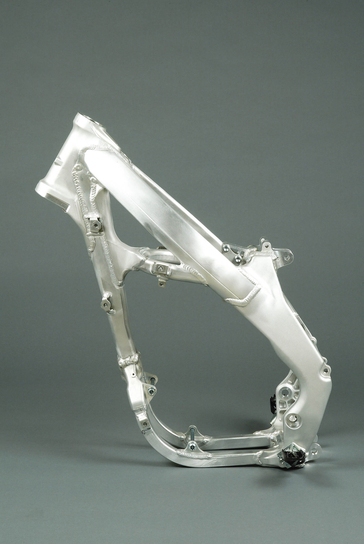 2004 Honda CRF250R frame.
