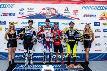 Milestone Flat Track Victory for Honda