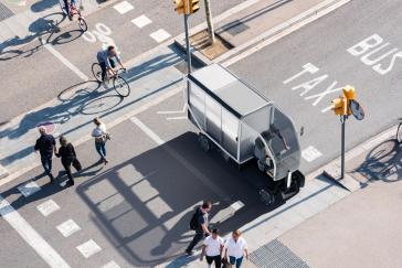 Rendering of early-stage Fastport eQuad prototype