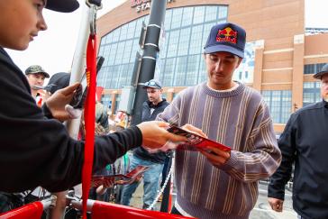 Hunter Lawrence takes career-first 450SX Triple Crown overall win in Indianapolis