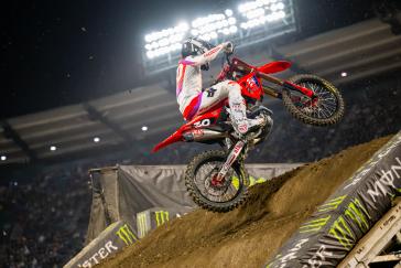 Jett Lawrence Earns His First Win of the Season, at Anaheim 2 SX