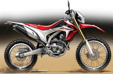 2013 Honda CRF250L.