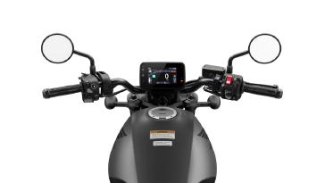 2025 Honda Rebel 1100 Matte Black Metallic cockpit