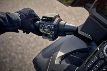 25 Honda Gold Wing Matte Black Metallic Location Detail