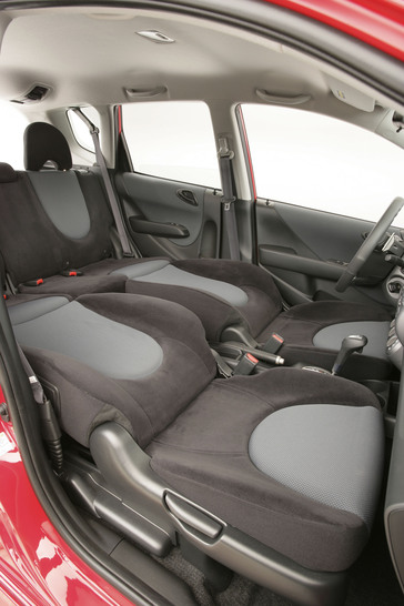 2007 Honda Fit Sport interior.
