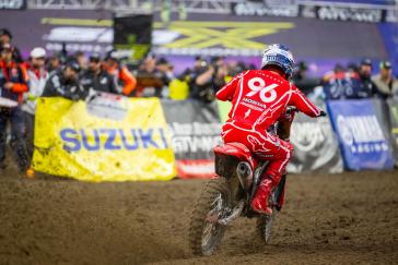 Hunter Lawrence Retains Championship Lead Following Challenging Cleveland Triple Crown Supercross