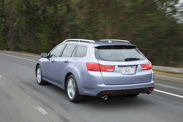 2011 TSX Sport Wagon (silver).