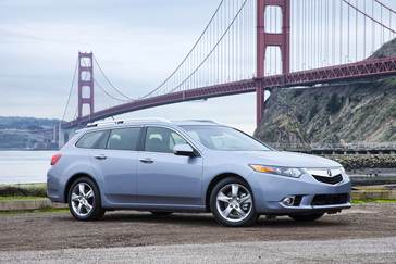 2011 TSX Sport Wagon (silver).