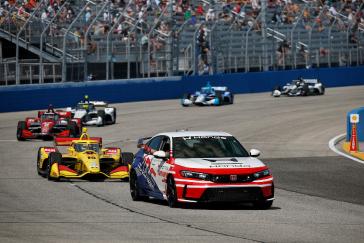Honda Pace Car, #10: Alex Palou, Chip Ganassi Racing Honda
