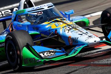 #60: Felix Rosenqvist, Meyer Shank Racing w/Curb Agajanian Honda