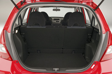 2007 Honda Fit Sport interior.
