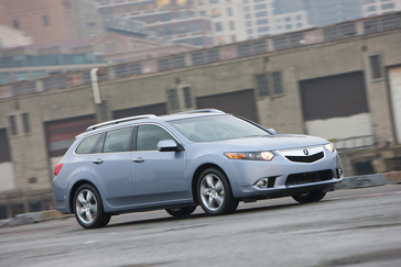 2011 TSX Sport Wagon (silver).