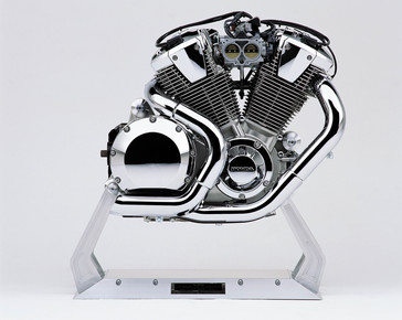 2002 Honda VTX engine.
