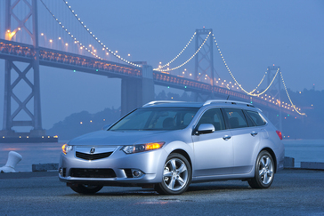 2011 TSX Sport Wagon (silver).