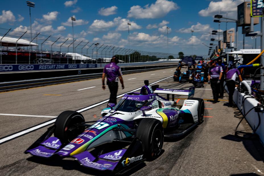 Front-Row Start for Ericsson, Honda at World Wide Technology Raceway