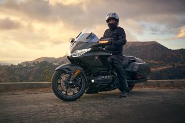 25 Honda Gold Wing Matte Black Metallic Lifestyle