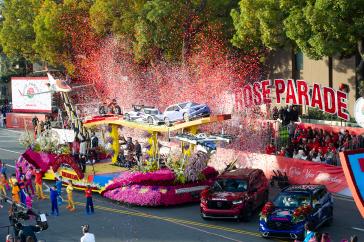 Fitz and The Tantrums Perform on the 2023 Honda Rose Parade Float Forever Determined