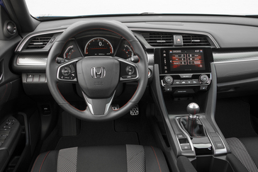 2017 Honda Civic Si Sedan Interior