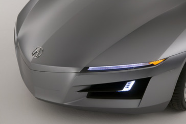 Acura Advanced Sports Car Concept Debuts at 2007 North American International Auto Show.
